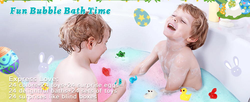 🔥Limited Time 49% Off✨ - 🛁2026 Natural Bath Bombs for Kids with Mega Bubbles & Surprise Inside 🥚